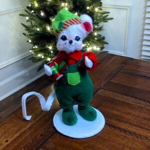 Annalee 2012 6" Workshop Boy Mouse Figure 601112